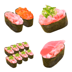 [LINE絵文字] ネギトロです 寿司の画像