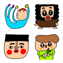 [LINE絵文字] riekimのいろんな絵文字（シュール）の画像