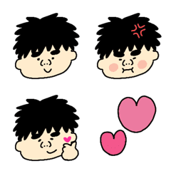 [LINE絵文字] ジュゴン系男子の画像