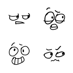 [LINE絵文字] face expressionface expression011の画像
