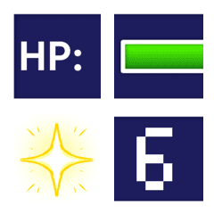 [LINE絵文字] RPG Emoji set 1の画像