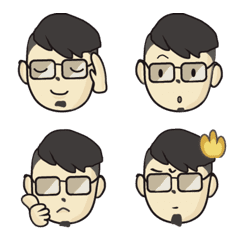 [LINE絵文字] Daddy big boy emoji stickerの画像