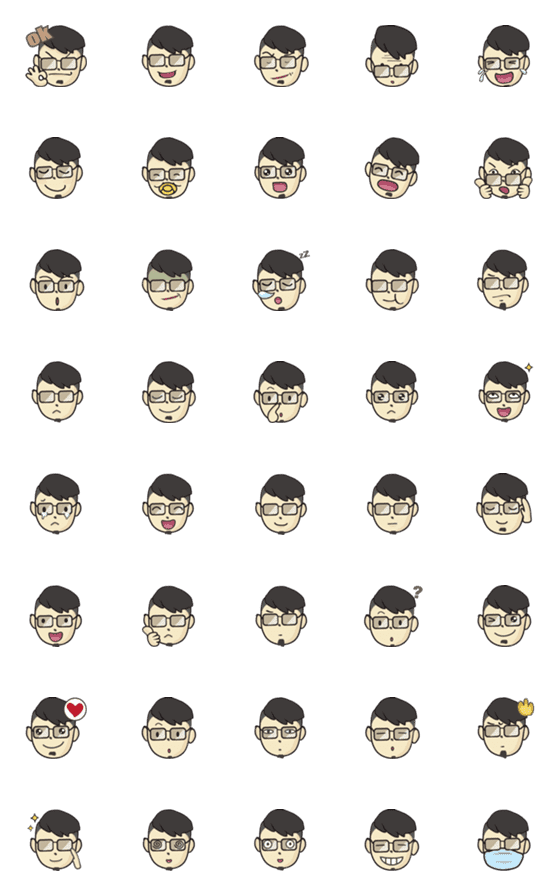 [LINE絵文字]Daddy big boy emoji stickerの画像一覧