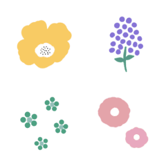 [LINE絵文字] flowers＊の画像