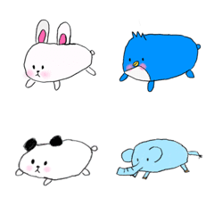 [LINE絵文字] Kawaii Animalの画像