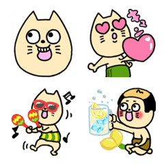 [LINE絵文字] はらまきねこ2巻の画像