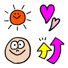 [LINE絵文字] miyumaのよく使う絵文字の画像
