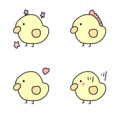 [LINE絵文字] ピヨピヨひよこの画像