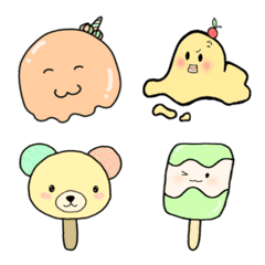 [LINE絵文字] My ice'creamの画像