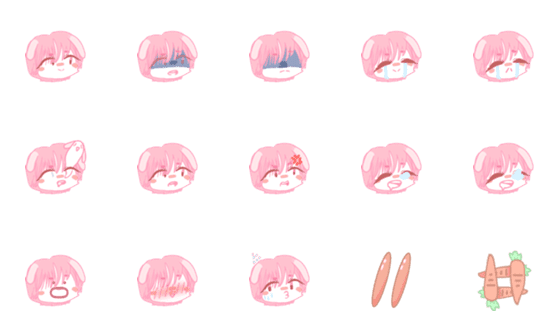 [LINE絵文字]Little bunny boy emoji naka(RP)の画像一覧