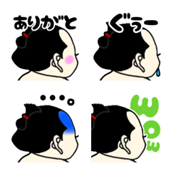 [LINE絵文字] 相撲ベビー #3の画像