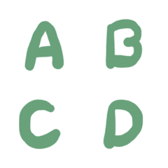 [LINE絵文字] English Words ABC141の画像