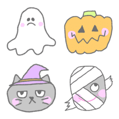 [LINE絵文字] パステル♡ハロウィンの画像