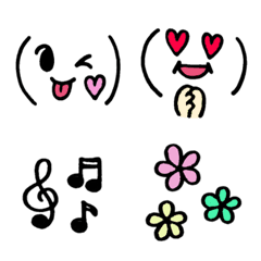 使いやすい絵文字＆顔文字あつめました♩3の絵文字メイン画像