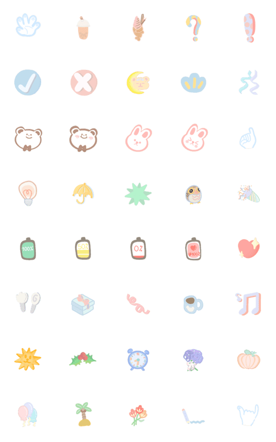 [LINE絵文字]My Booの画像一覧