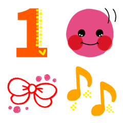 [LINE絵文字] 数字＋使える絵文字3の画像