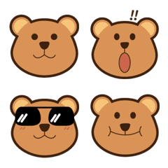 [LINE絵文字] Caramel Bearの画像