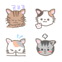 [LINE絵文字] かわいい子猫達の絵文字の画像