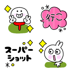 [LINE絵文字] ゴルフの絵文字3の画像