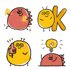 [LINE絵文字] シャイニーパールの画像