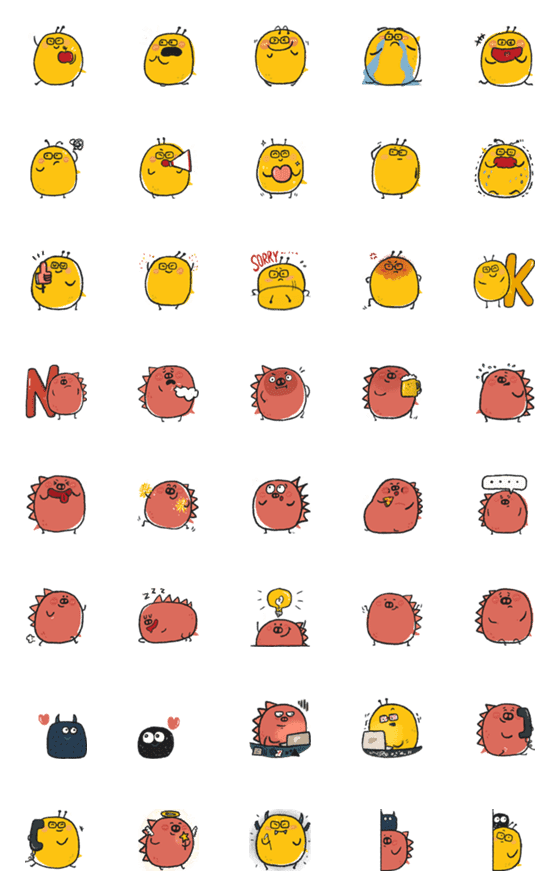 [LINE絵文字]シャイニーパールの画像一覧