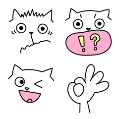 [LINE絵文字] ゆっくりしたい猫2の画像