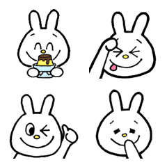[LINE絵文字] 毎日使える シンプル絵文字 123の画像