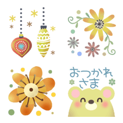 ♡﻿毎日使える♡﻿北欧スタイル絵文字5の絵文字メイン画像