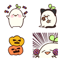 無口な大根⑥ハロウィンの絵文字メイン画像