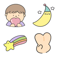 [LINE絵文字] Tiny Ben Cute Clubの画像