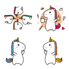 [LINE絵文字] good good unicorn emojiの画像