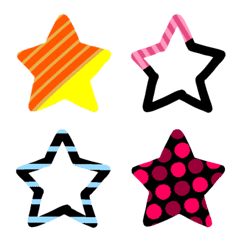 [LINE絵文字] 星★絵文字の画像