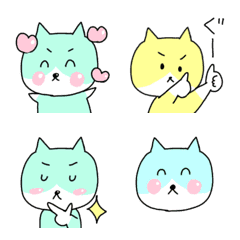 [LINE絵文字] Milky  catの画像