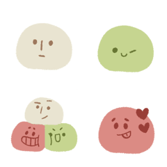 [LINE絵文字] Three Good Good FRIENDSの画像