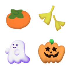 [LINE絵文字] ぷっくり♪秋＆ハロウィン♥️の画像