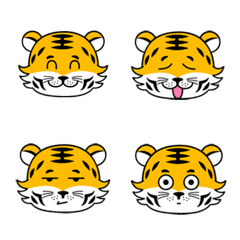 [LINE絵文字] NEW TIGERの画像