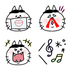 [LINE絵文字] シチサンねこ絵文字の画像