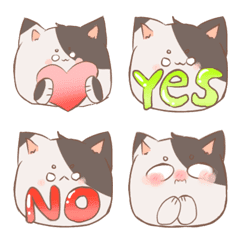 [LINE絵文字] Meow emojiの画像