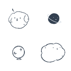 [LINE絵文字] Blue lineの画像