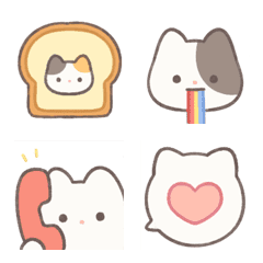 [LINE絵文字] little meow : emojiの画像