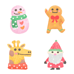 [LINE絵文字] Christmas Animals 2の画像