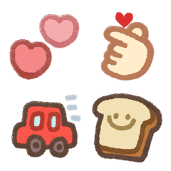 【かわいく動く！】シンプル絵文字の絵文字メイン画像