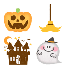 [LINE絵文字] 動く☆ハロウィン絵文字の画像