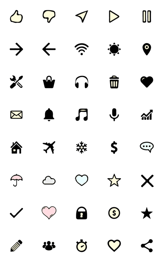 [LINE絵文字]icon Popular Animated Emoji popularの画像一覧