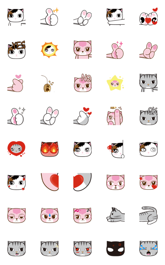 [LINE絵文字]HiBAwhile.Full of love dynamic emoticonsの画像一覧