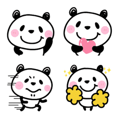 [LINE絵文字] パンダさん♡動く絵文字の画像