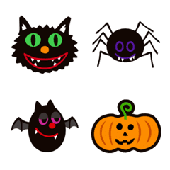 [LINE絵文字] 普段でも使えるハロウィン絵文字の画像