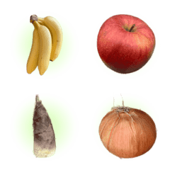 [LINE絵文字] フルーツと野菜の動く絵文字の画像