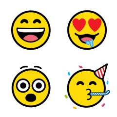 [LINE絵文字] 動く！伝わる！えもすまいる絵文字の画像