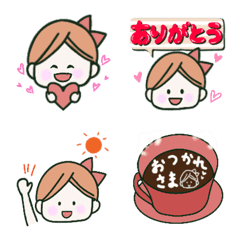 [LINE絵文字] オリーブちゃんの画像